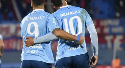 Franco Fagúndez y Luis Suárez