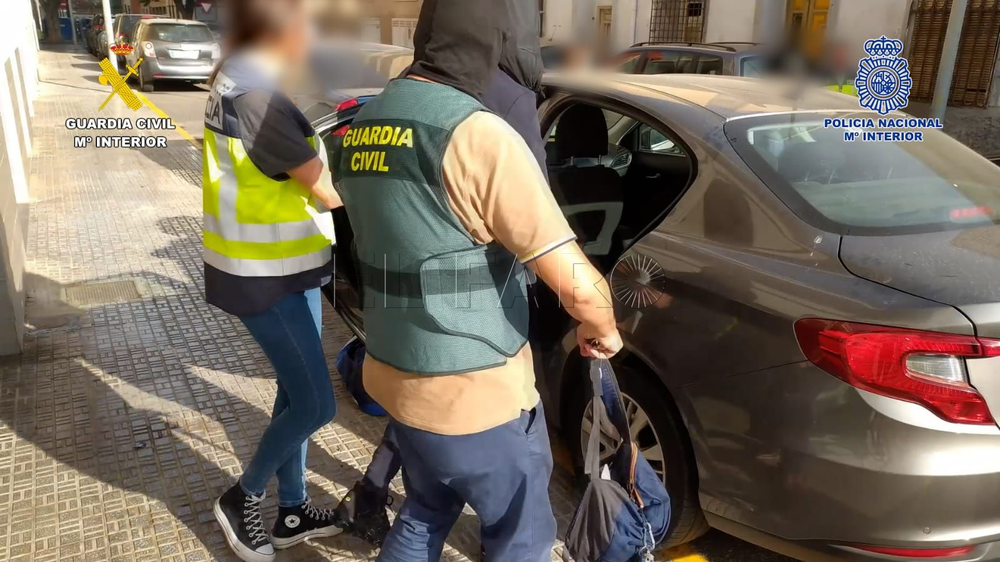 Operativo de la Guardia Civil