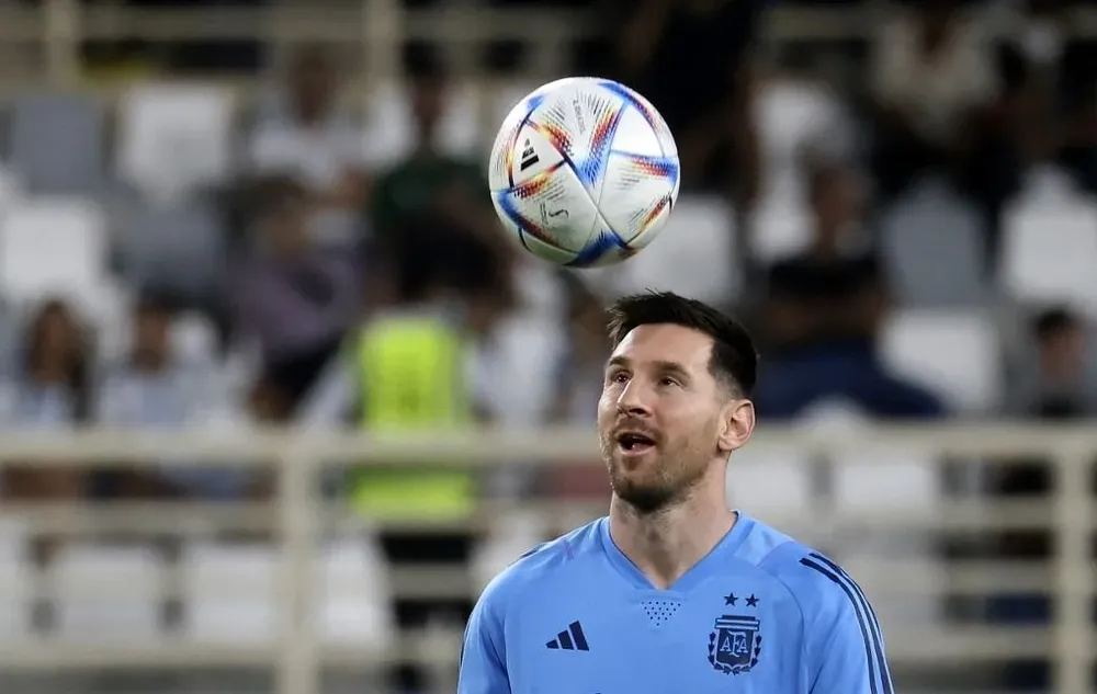 Messi en Abu Dabi