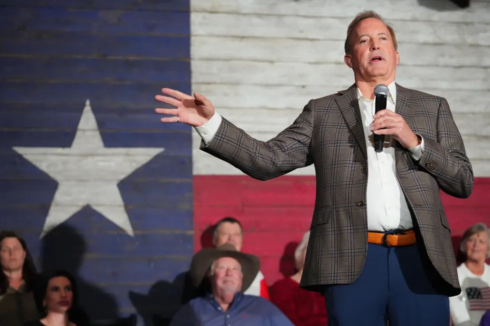 El fiscal general de Texas, Ken Paxton
