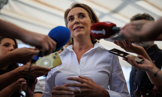 La secretaria general del PP, Cuca Gamarra