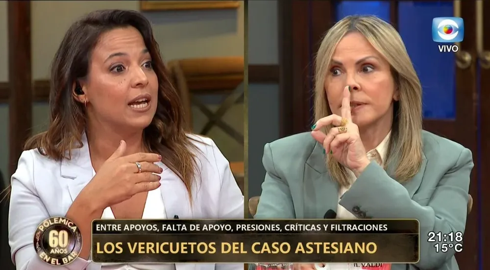 Cruce entre Patricia Madrid y Gabriela Fossati en Polémica en el Bar