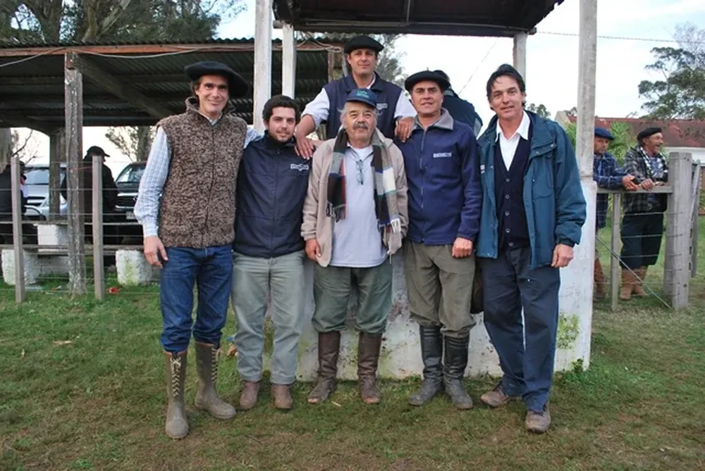 Integrantes del escritorio que trabajaron en la feria