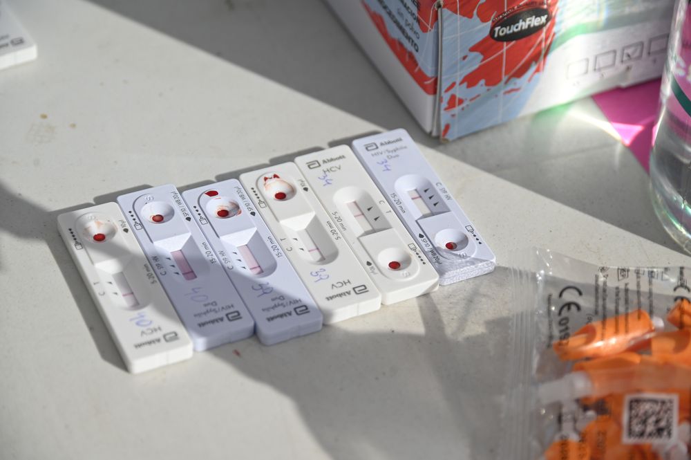 Jornada de prevención del sida, explanada municipal.