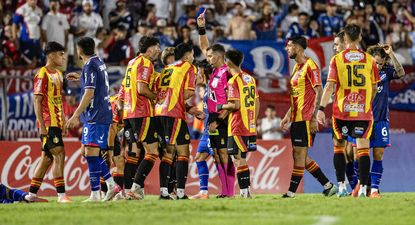 Gustavo Tejera en Progreso vs Nacional
