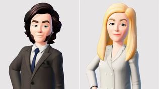 Comparten en redes los avatares de Javier Milei y Karina creados por Meta tras la reunión con Mark Zuckerberg