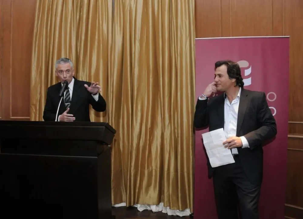 Juan Carlos Lepre y Guillermo Arcani