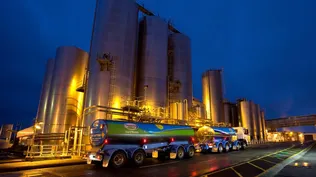 Complejo industrial de Fonterra.