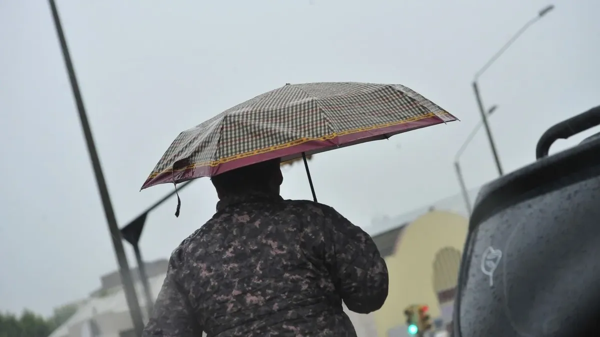 El aviso de Inumet por tormentas 
