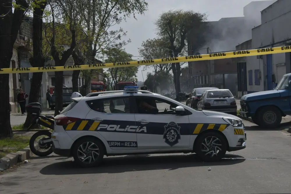 Patrullero de policía de Montevideo