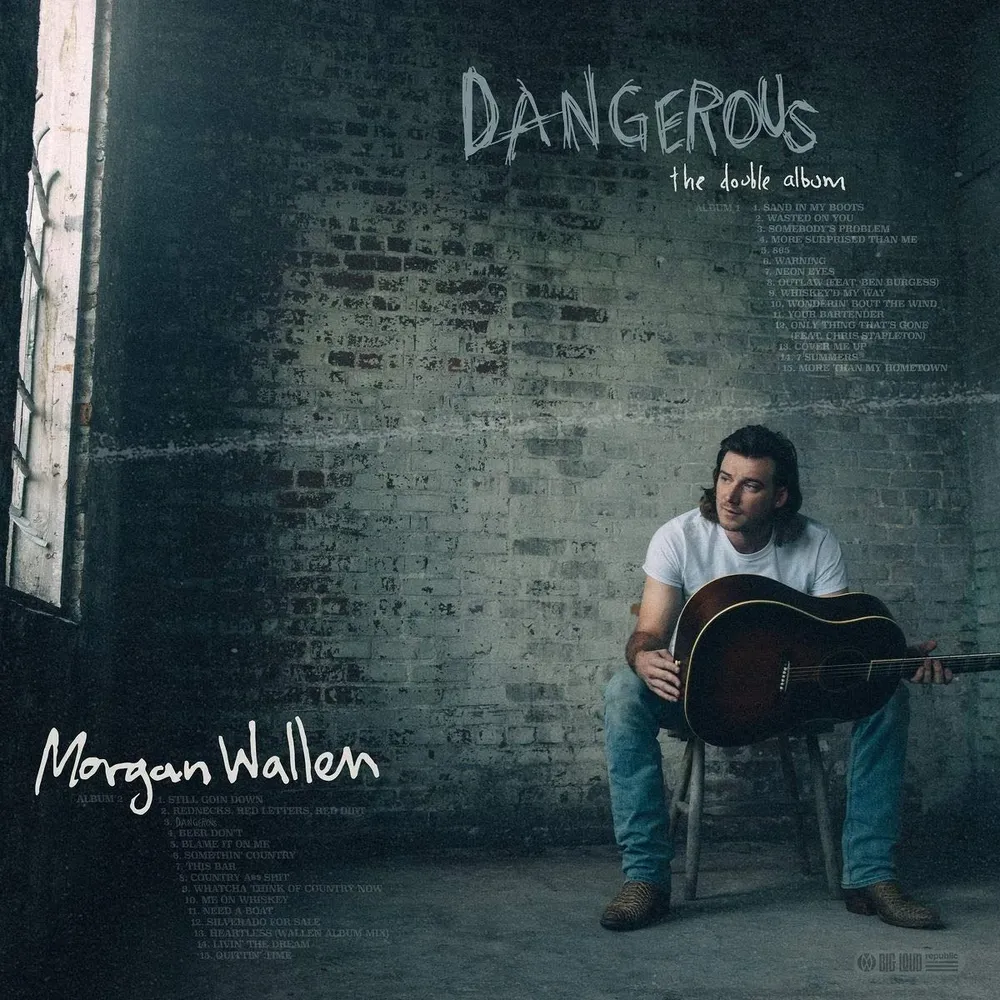 Portada del disco Dangerous, de Morgan Wallen