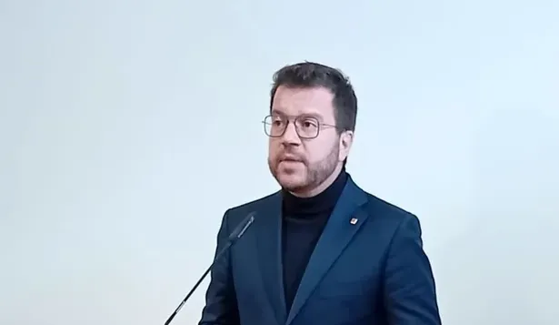 El presidente de la Generalitat, Pere Aragonès.