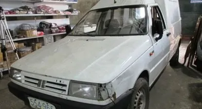 La camioneta Fiat Fiorino Furgón, uno de los vehículos a ser vendidos