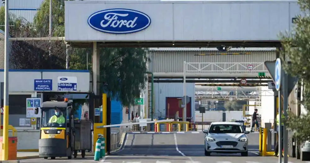 La planta de Ford en Almussafes, Valencia