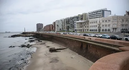 Imagen de la Rambla Sur, donde fue encontrado el torso de la víctima