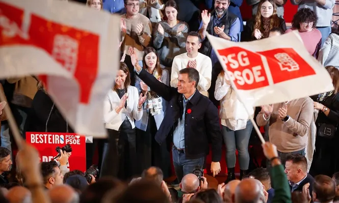El secretario general del PSOE y presidente del Gobierno, Pedro Sánchez.