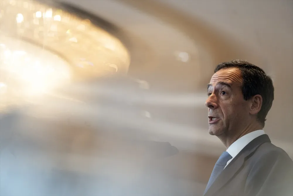 El consejero delegado de CaixaBank, Gonzalo Gortázar.