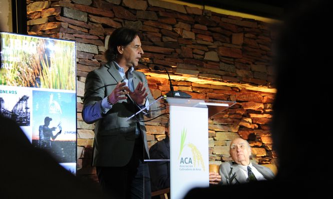 Arroceros presentaron su libro, con el presidente de la República, Luis Lacalle Pou, como invitado especial.