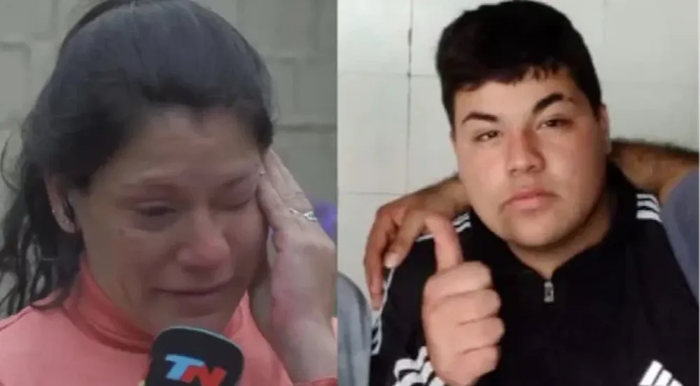El dolor de la madre de Tomás al enterarse de su muerte