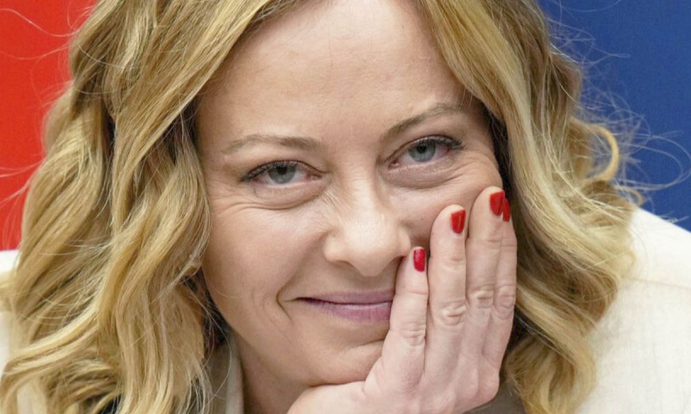 Giorgia Meloni, primera ministra italiana.