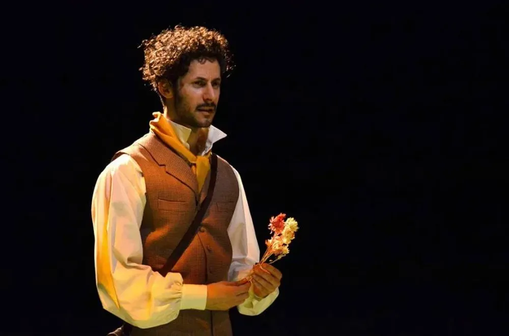 Leandro Íbero Núñez en La tierra purpúrea.