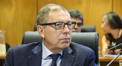 Gabriel Oddone, ministro de Economía, en el Parlamento. Archivo