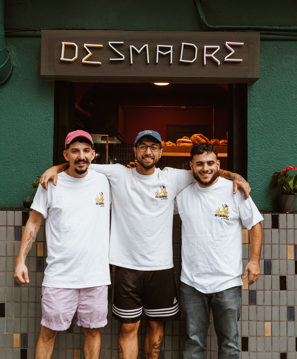 Sarkis Sexenian, Nicolás Barbero, y Bruno Rodríguez