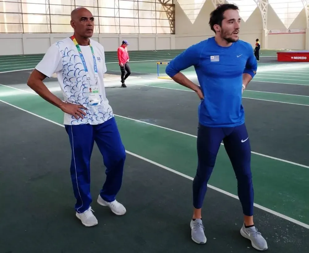 Nelio Moura y Emiliano Lasa