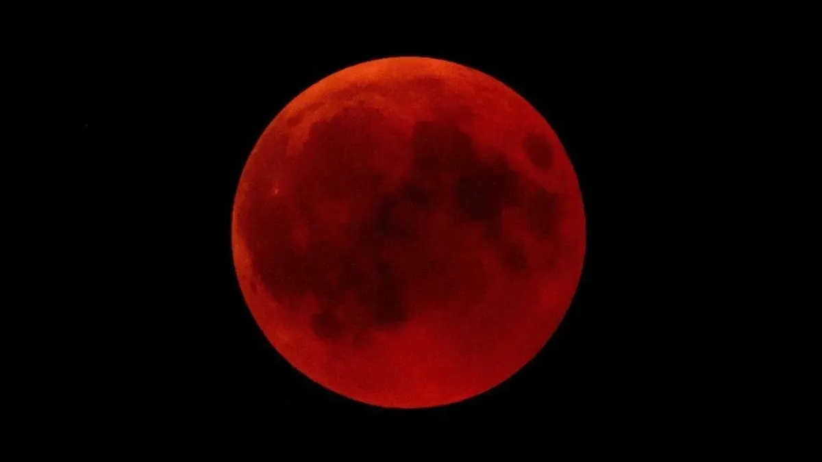 Un espectáculo en el cielo: cuándo será la "Luna de sangre" 