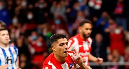 Luis Suárez celebró un nuevo doblete, esta vez, ante Real Sociedad