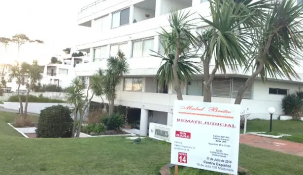 Fachada del edificio en la Parada 33 de la Mansa, en Punta del Este