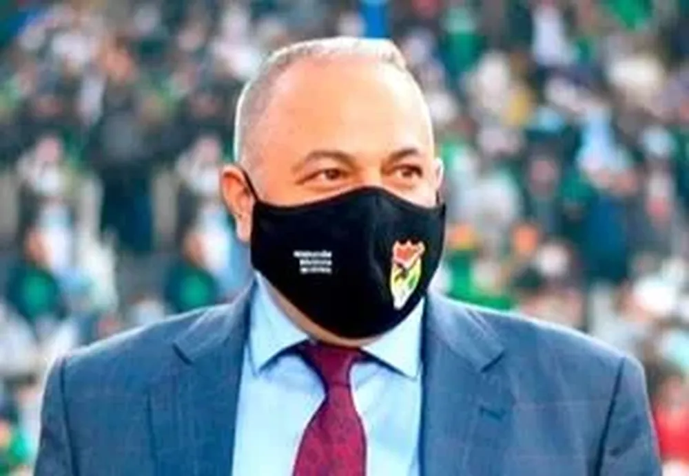 Fernando Costa, presidente de la Federación Boliviana de Fútbol (FBF)