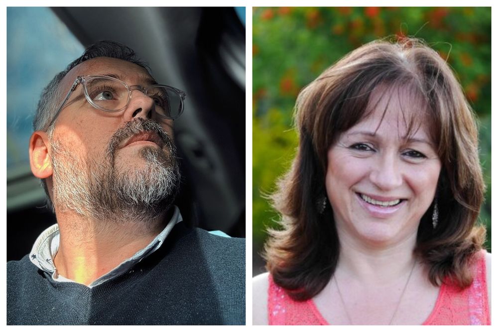 Martín Sarthou y Ana Jerozolimski