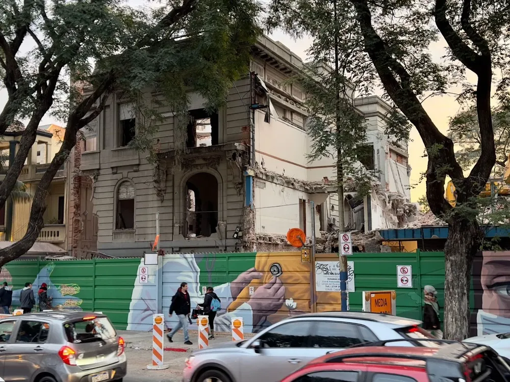 Obra arquitectónica protegida por la Junta Departamental.
