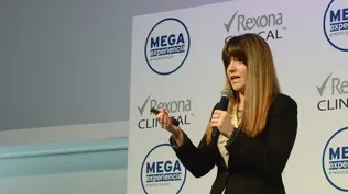 Isabela De Cola presentó Qlook frente al jurado