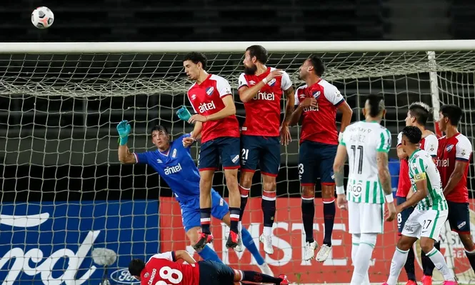 Una de las llegadas locales