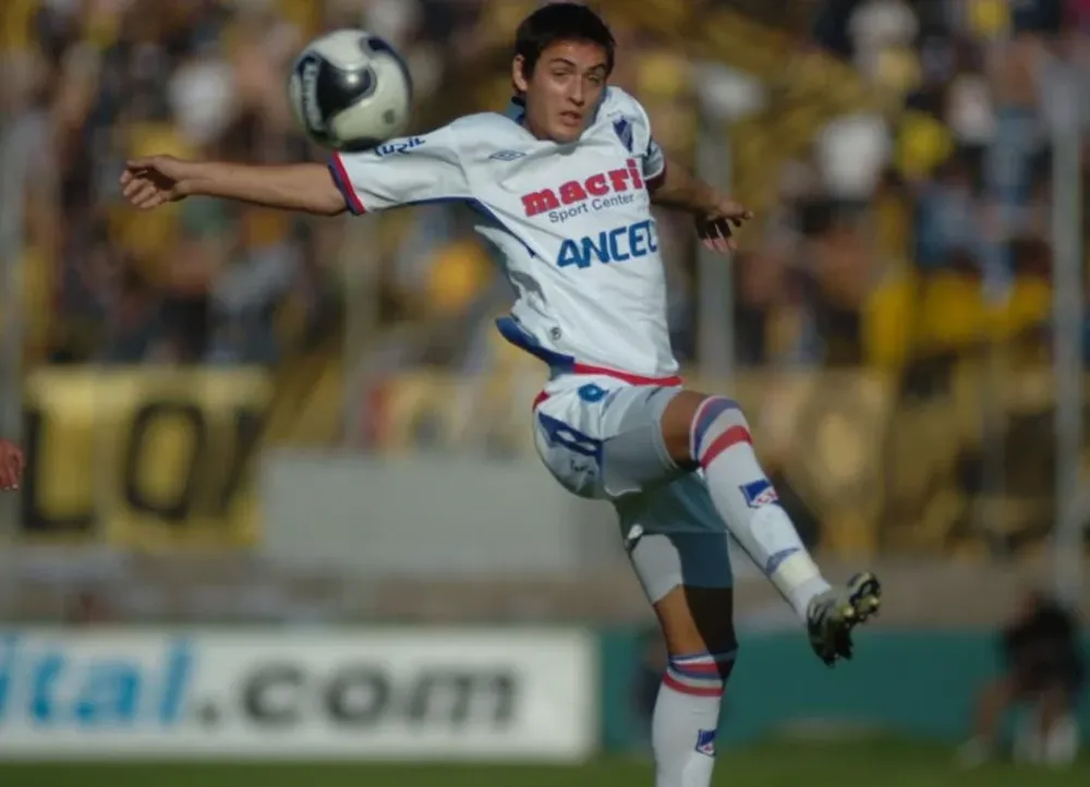 Mathías Rodríguez, cuando jugaba en Nacional