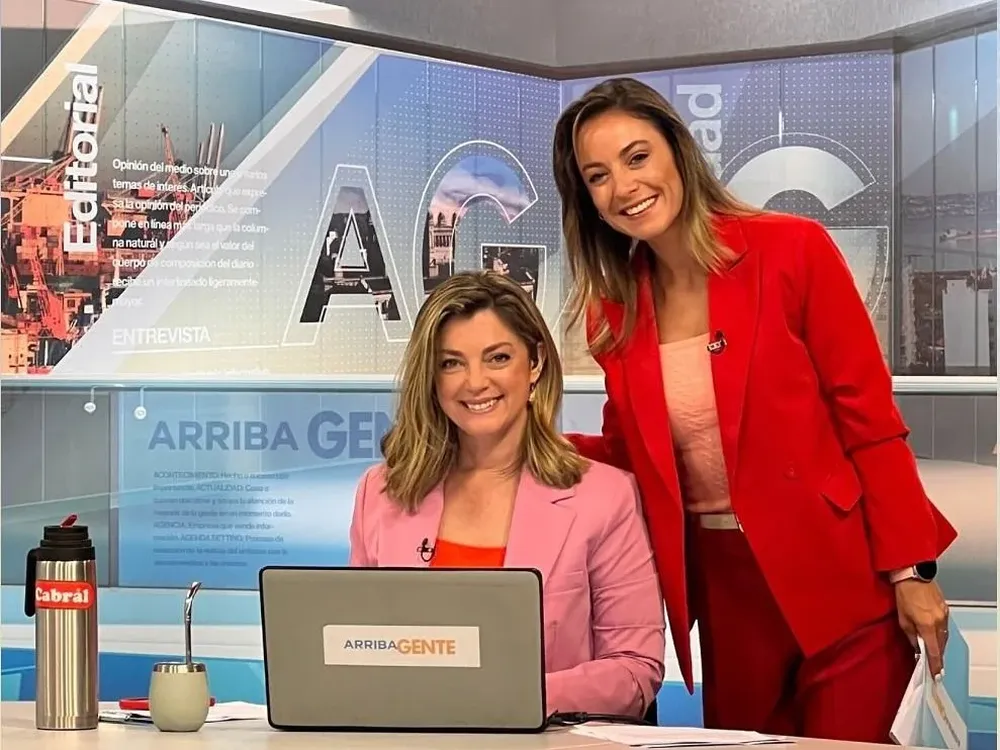 Lorena Bomio y Magdalena Correa en Arriba Gente