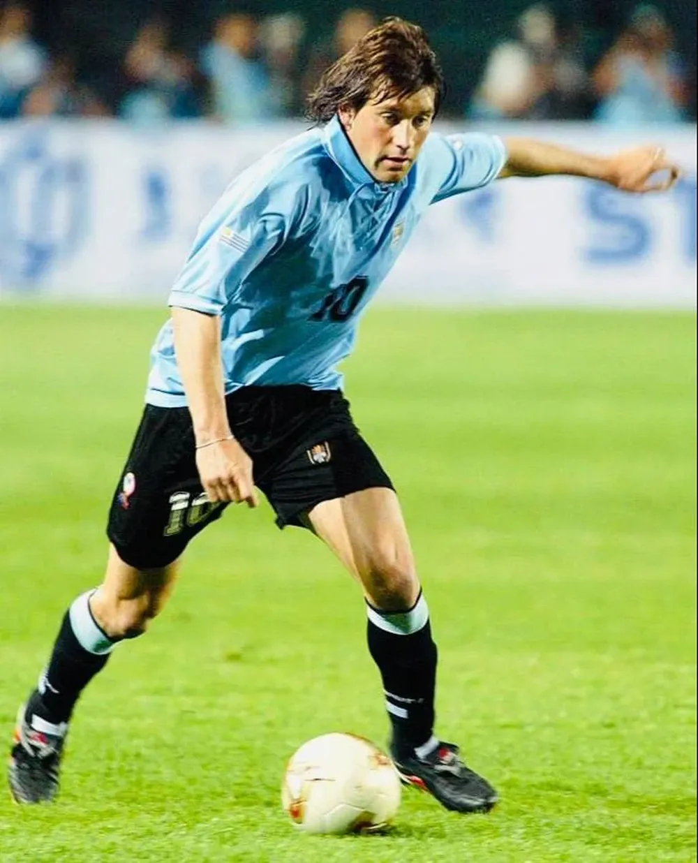 Fabián ONeill con la celeste