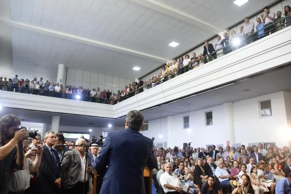 La celebración se desarrolló en el hall principal del Ministerior de Ganadería Agricultura y Pesca.