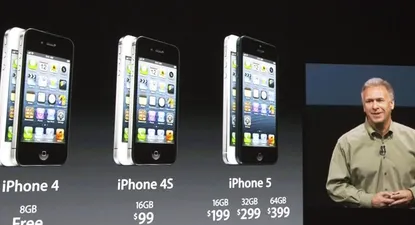 San Francisco- Philip Schiller, VP de Apple, en el Yerba Buena Center en la presentación mundial del iPhone5