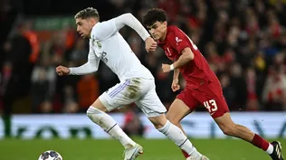 Federico Valverde juega este martes con Real Madrid