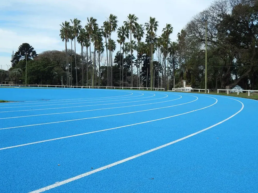 La pista del Parque Batlle está casi terminada