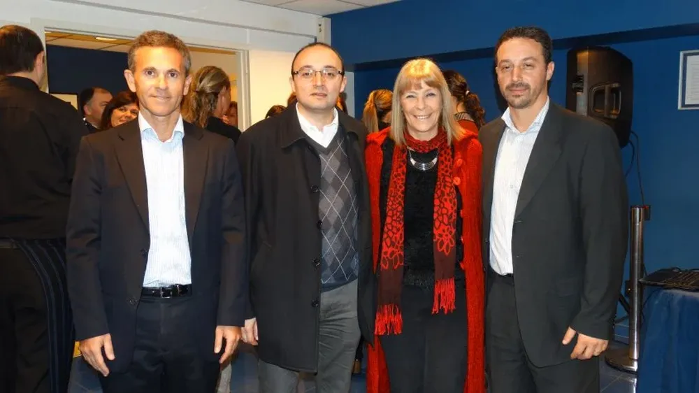 Marcelo Lombardi, Carlos Varela, Celsa Puente y Pablo Cusnir