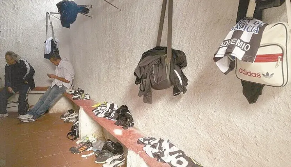 En Rentistas no permitieron a El Observador entrar al vestuario visitante. Esta foto es del Torneo Clausura