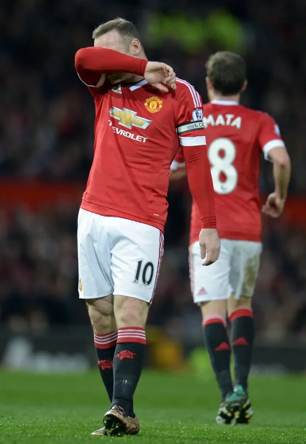 Wayne Rooney, la imagen actual de Manchester United