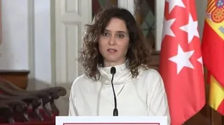 la presidenta de la Comunidad de Madrid, Isabel Díaz Ayuso