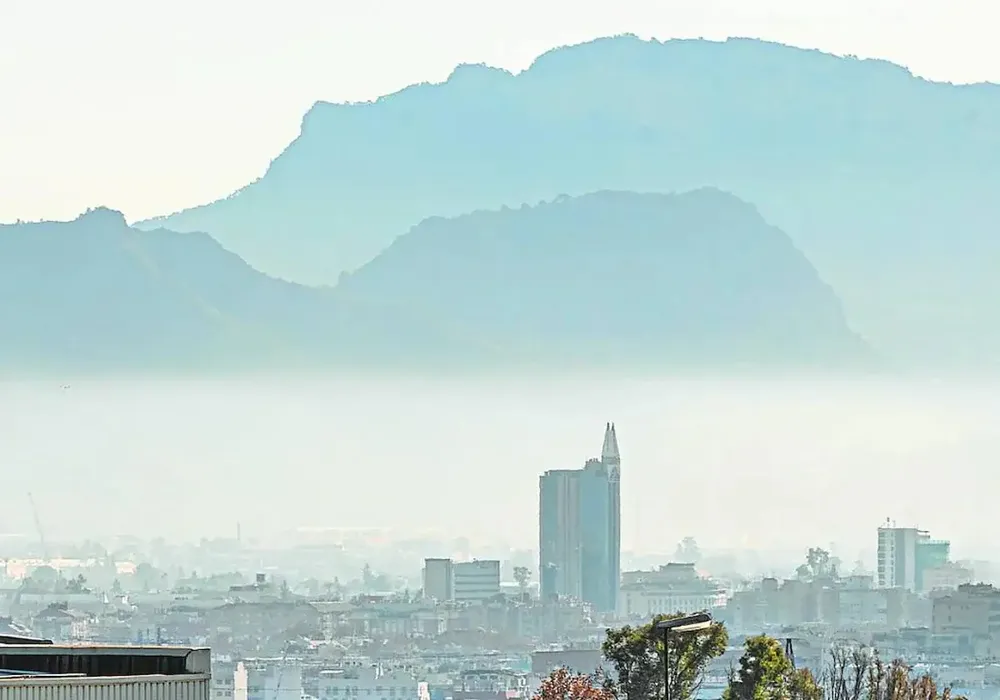 Alerta por contaminación atmosférica en Murcia.