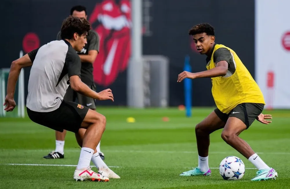 Imágenes del entrenamiento.