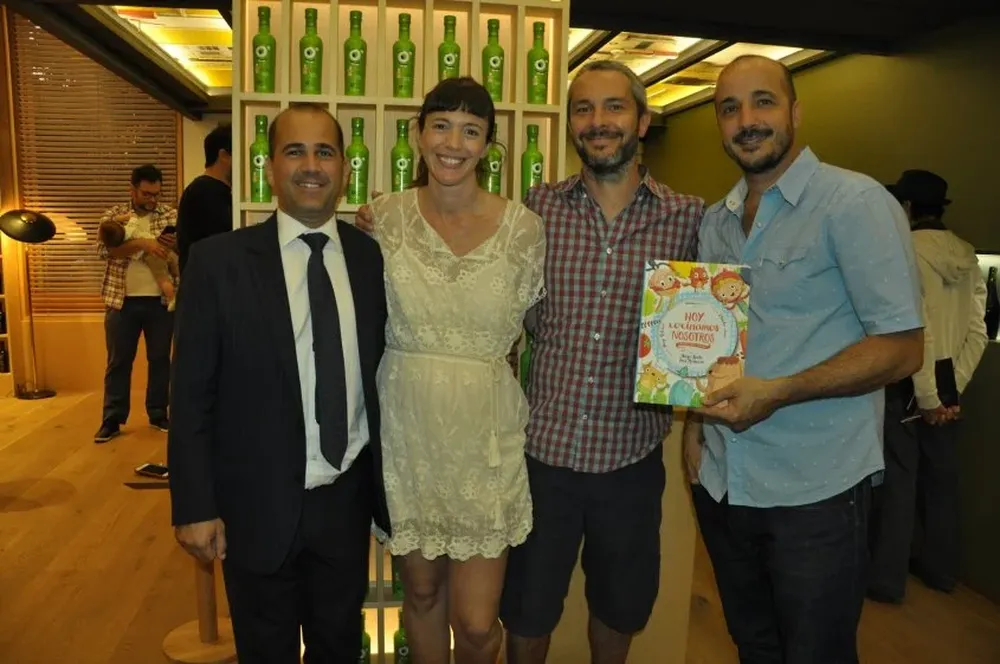 Juan Borda, Inés Marracos, Diego Ruete y Diego Velazco